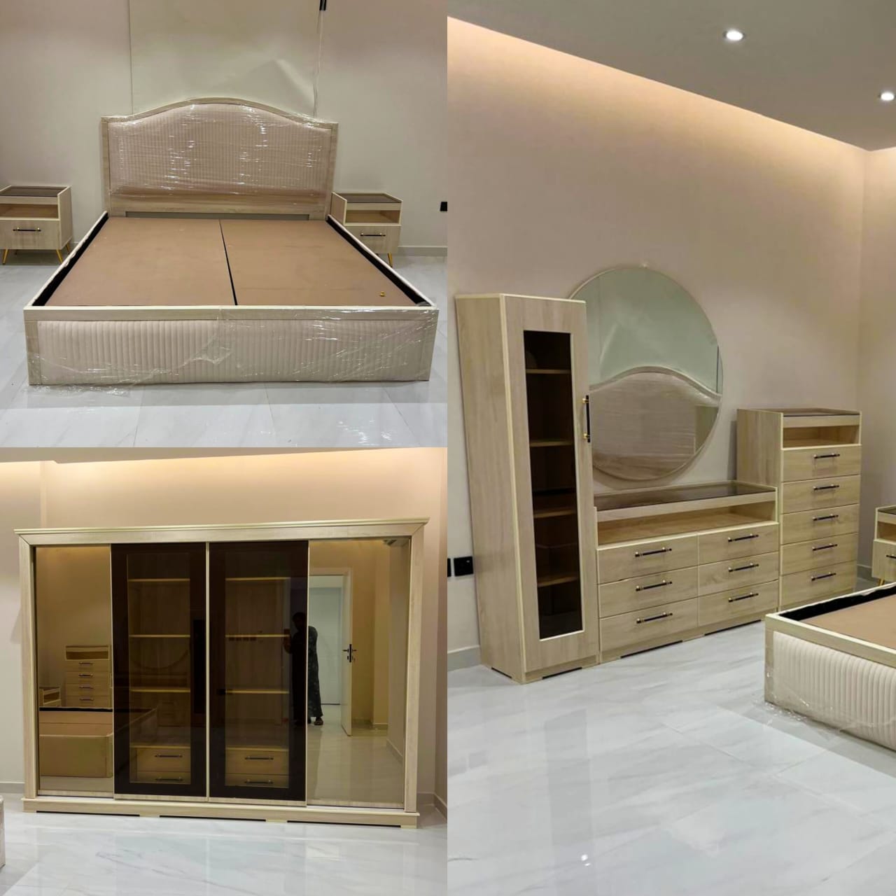 غرفة نوم جديد جاهز