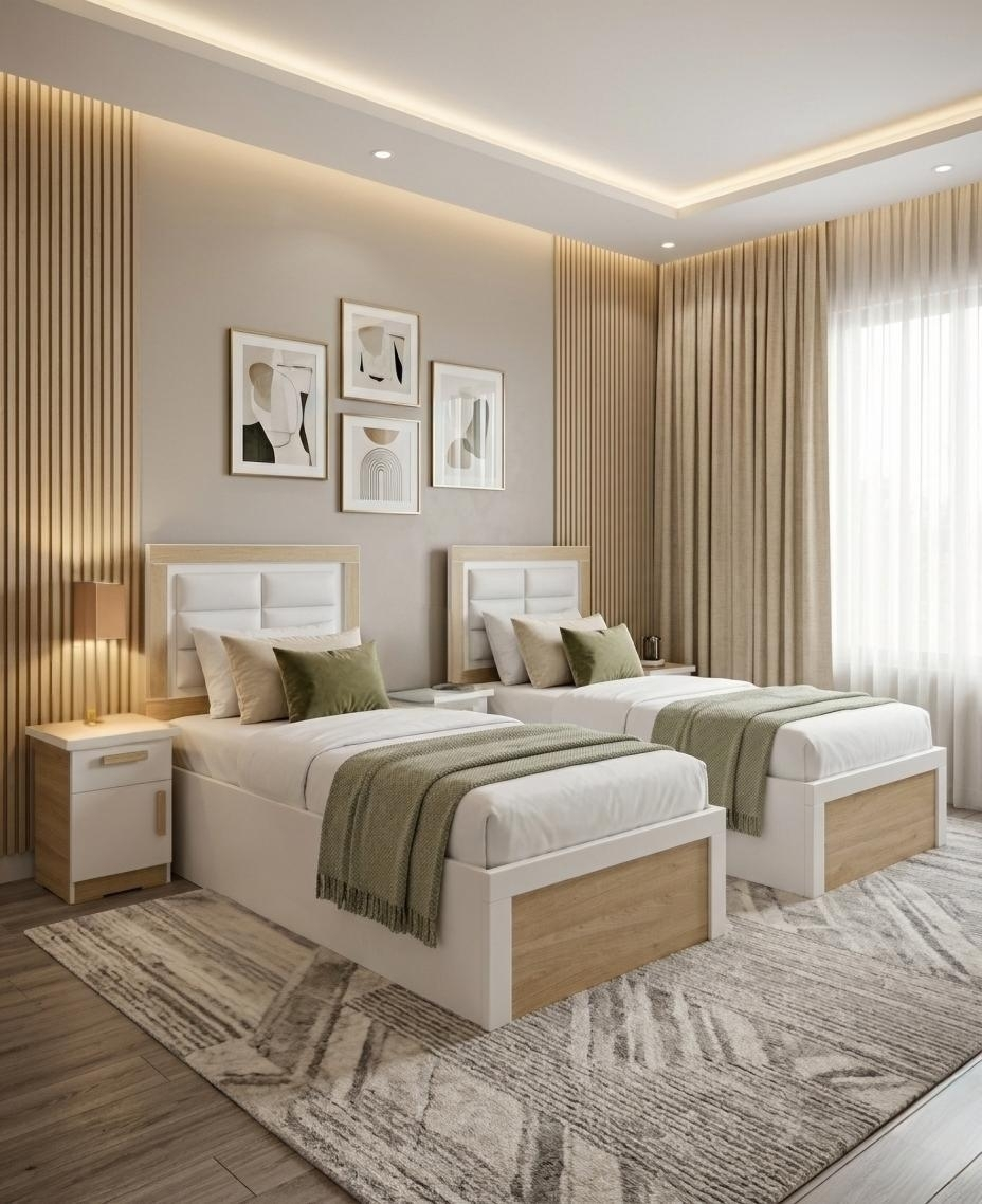 غرف نوم مودرن نموذج 4