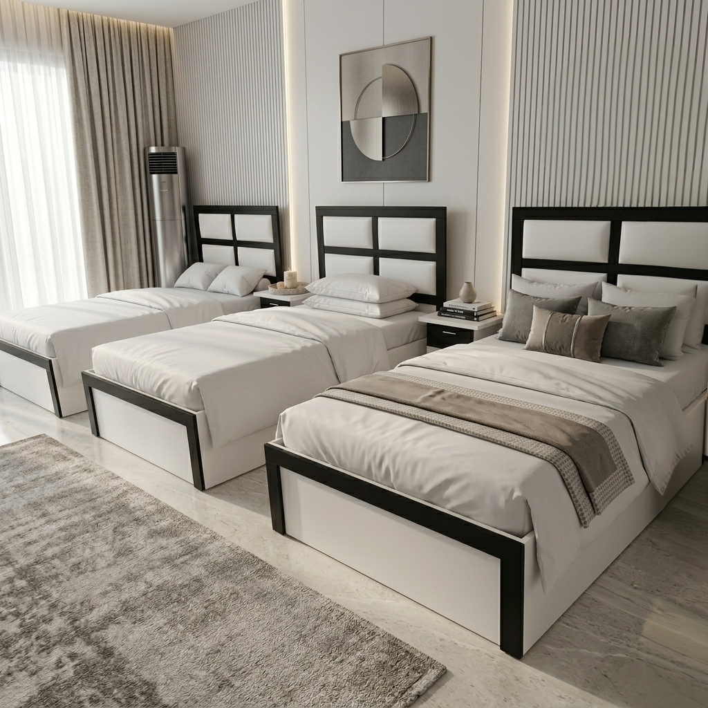 غرف نوم مودرن نموذج 7