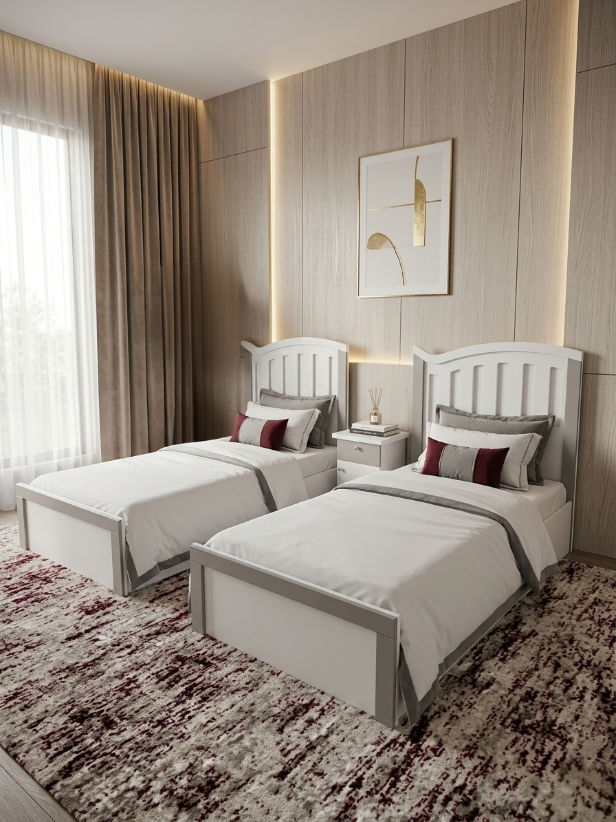 غرف نوم مودرن نموذج 12